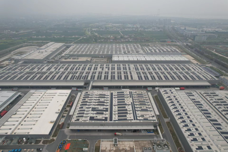 淮安普洛斯物流园18MW分布式光伏电站项目